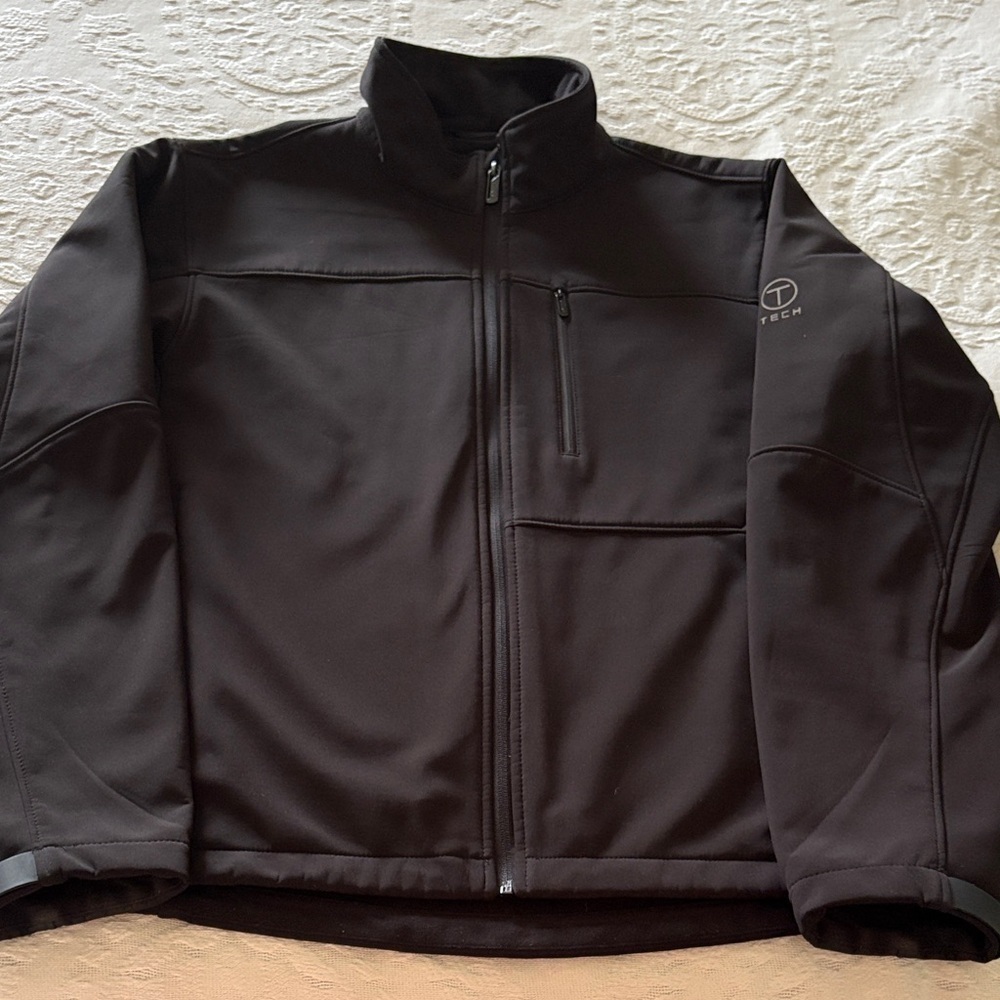 Gently Loved Men's Black Tech Jacket By Tumi Large ‘Unisex’